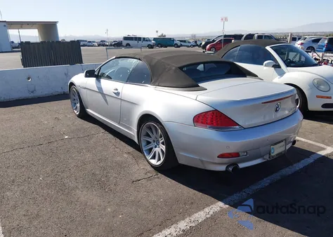 2005 BMW 645Ci z USA, uszkodzony, nr VIN WBAEK73445B323791